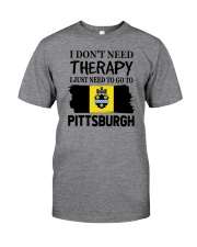 Therapy - Go To Pittsburgh Classic T-Shirt front