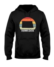 Vintage Homesick North Dakota Hooded Sweatshirt tile