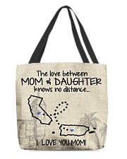 PUERTO RICO CALIFORNIA MOM AND DAUGHTER All-over Tote front