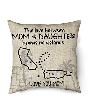 PUERTO RICO CALIFORNIA MOM AND DAUGHTER Indoor Pillow tile
