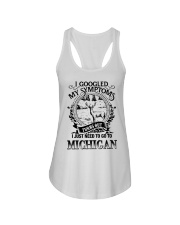 I JUST NEED TO GO TO MICHIGAN Ladies Flowy Tank tile