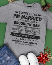 Sorry Guys I'm Married - Brooklyn Man Classic T-Shirt apparel-classic-tshirt-lifestyle-back-69