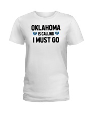 Oklahoma Is Calling Ladies T-Shirt tile
