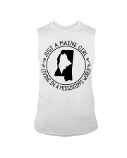 MAINE GIRL LIVING IN MISSISSIPPI Sleeveless Tee tile