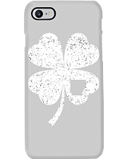 Arkansas Map - Four Leaf Clover Phone Case tile