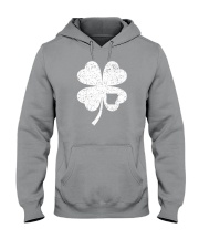Arkansas Map - Four Leaf Clover Hooded Sweatshirt tile