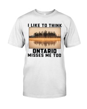 Ontario Misses Me Too Classic T-Shirt tile