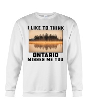 Ontario Misses Me Too Crewneck Sweatshirt tile