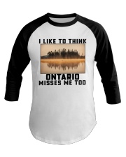 Ontario Misses Me Too Baseball Tee tile
