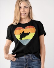 Philadelphia - Heart Vintage Classic T-Shirt apparel-classic-tshirt-lifestyle-front-100