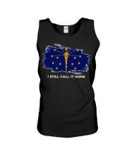 Flag Indiana I Still Call It Home Unisex Tank tile