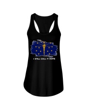 Flag Indiana I Still Call It Home Ladies Flowy Tank tile
