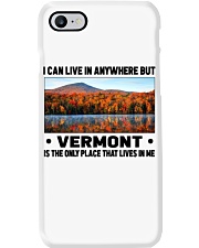 Vermont Only Place Lives In Me Phone Case tile