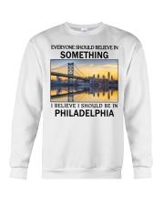 Should Be In Philadelphia Crewneck Sweatshirt tile