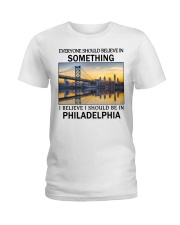 Should Be In Philadelphia Ladies T-Shirt tile