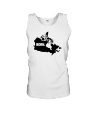 Canada - Born Unisex Tank tile