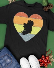 Ireland - Heart Vintage Classic T-Shirt apparel-classic-tshirt-lifestyle-back-69