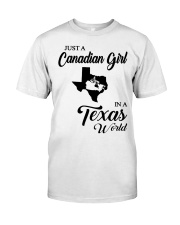 CANADIAN GIRL IN TEXAS Classic T-Shirt tile
