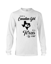 CANADIAN GIRL IN TEXAS Long Sleeve Tee tile