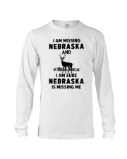 Nebraska Is Missing Me Long Sleeve Tee tile