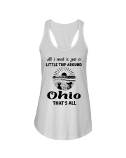 A Little Trip Around Ohio Ladies Flowy Tank tile