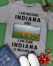 I Am Missing Indiana Classic T-Shirt apparel-classic-tshirt-lifestyle-back-69