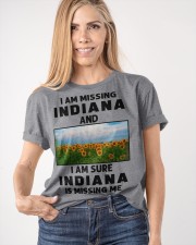 I Am Missing Indiana Classic T-Shirt apparel-classic-tshirt-lifestyle-front-100