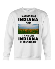 I Am Missing Indiana Crewneck Sweatshirt tile