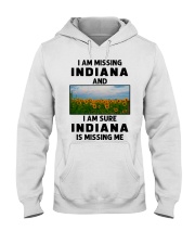 I Am Missing Indiana Hooded Sweatshirt tile