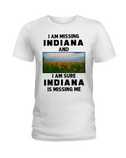 I Am Missing Indiana Ladies T-Shirt tile