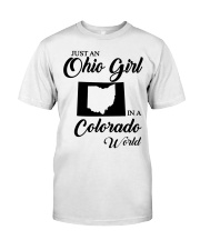 OHIO GIRL IN COLORADO Classic T-Shirt tile