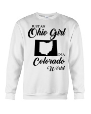 OHIO GIRL IN COLORADO Crewneck Sweatshirt tile