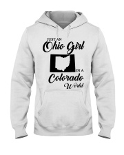 OHIO GIRL IN COLORADO Hooded Sweatshirt tile