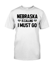 Nebraska Is Calling Classic T-Shirt tile