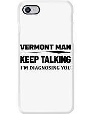 Vermont Man - I'm Diagnosing Phone Case tile