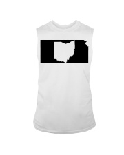 MAP OHIO IN KANSAS Sleeveless Tee tile