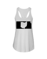 MAP OHIO IN KANSAS Ladies Flowy Tank tile