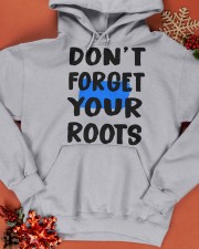 Pennsylvania Map Don't Forget Your Roots Hooded Sweatshirt apparel-hooded-sweatshirt-lifestyle-front-65