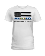 Flag Idaho- Call It Home Ladies T-Shirt tile