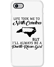 LIFE TOOK TO NORTH CAROLINA - A PUERTO RICAN GIRL Phone Case tile