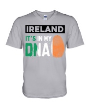 Ireland It's In My DNA V-Neck T-Shirt tile