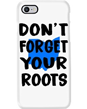 Ohio Map Don't Forget Your Roots Phone Case tile