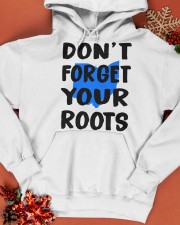 Ohio Map Don't Forget Your Roots Hooded Sweatshirt apparel-hooded-sweatshirt-lifestyle-front-65