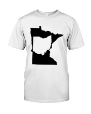 MAP OHIO IN MINNESOTA Classic T-Shirt tile