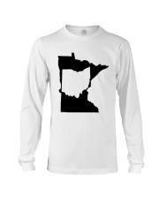 MAP OHIO IN MINNESOTA Long Sleeve Tee tile