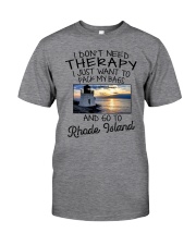 Pack My Bags - Go To Rhode Island Classic T-Shirt front