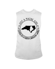MAINE GIRL LIVING IN NORTH CAROLINA Sleeveless Tee tile