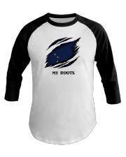 Flag Alaska My Roots Baseball Tee tile