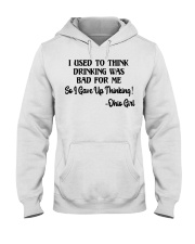 Ohio Girl Gave Up Thinking Hooded Sweatshirt tile