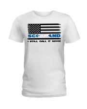 Flag Scotland- Call It Home Ladies T-Shirt tile